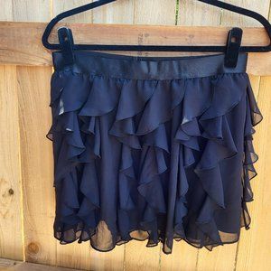 EXPRESS Women's black mini skirt MEDIUM